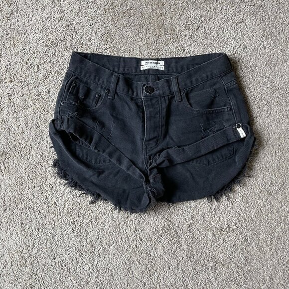 One Teaspoon Bandit Original Shorts - Picture 1 of 7